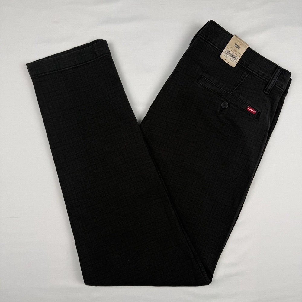 Levi's XX Chino Standard Taper Men's Pants 36x34 (measure 36x33) Gingham Plaid